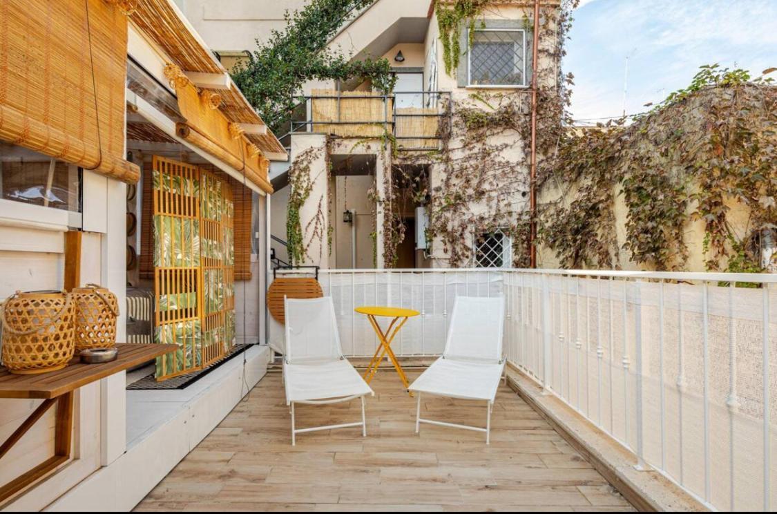 Vita Lenta Roma Pigneto Terrazza Exterior foto